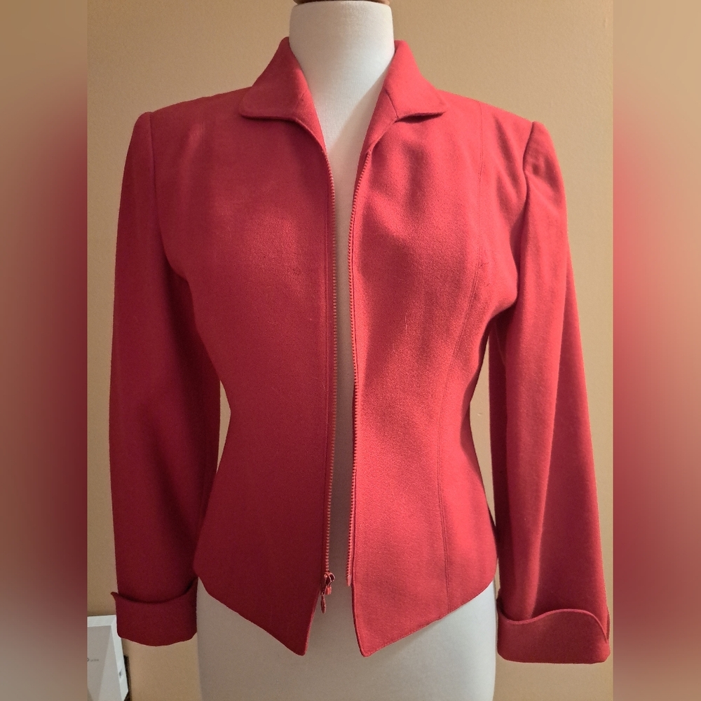 Women's Red Jacket Blazer 4P